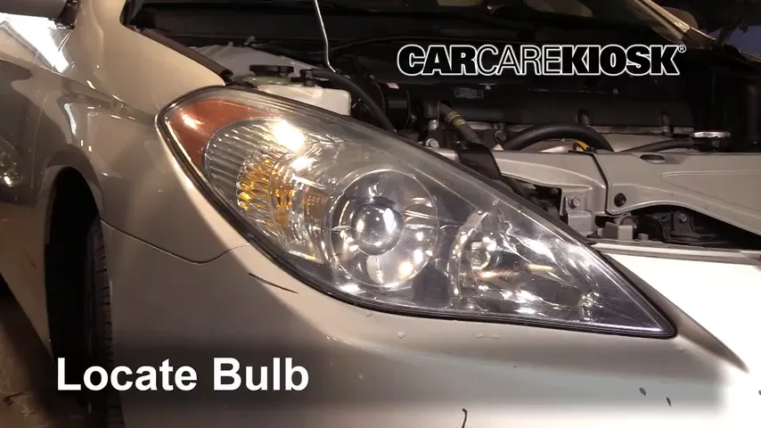 2004 Toyota Solara SE 2.4L 4 Cyl. Coupe Luces Faro delantero (reemplazar foco)